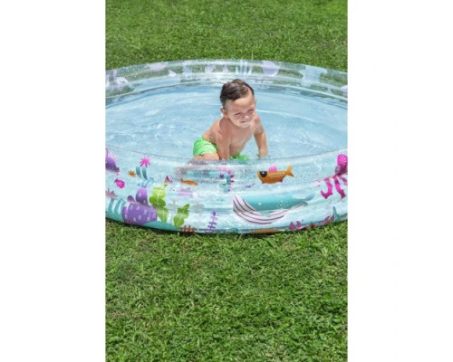 Басейн надувний дитячий Морський світ Bestway 51005-jellyfish 183x33 см