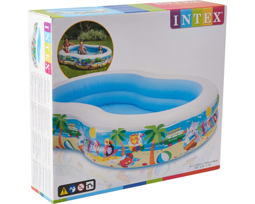 Басейн надувний дитячий Paradise Lagoon Intex 56490 262x160х46 см Басейн надувний дитячий Paradise Lagoon Intex 56490 262x160х46 см