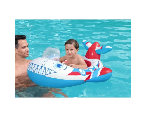 Пліт надувний для плавання Bestway 34169 Літак, 109 x 97 см