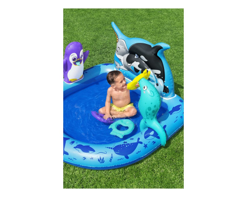 Надувний ігровий майданчик Polar Pals Bestway 53156 134x131x73 см