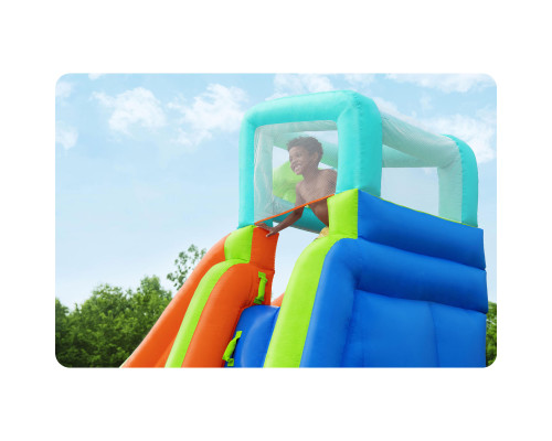 Надувний ігровий майданчик Mega Park Bestway 53408 365x320x270 см Надувний ігровий майданчик Mega Park Bestway 53408 365x320x270 см