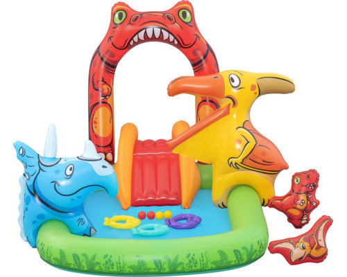 Надувний ігровий майданчик Світ динозаврів Bestway 53160 241x140x137 см