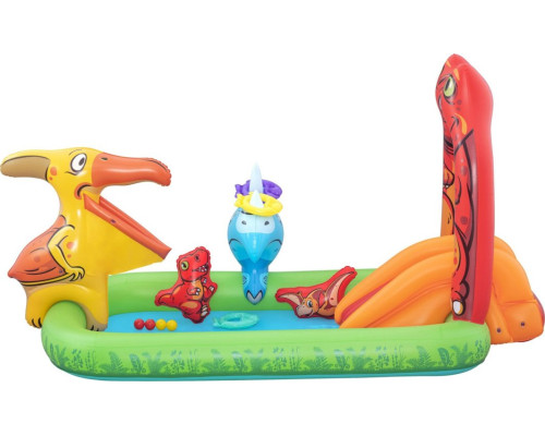 Надувний ігровий майданчик Світ динозаврів Bestway 53160 241x140x137 см