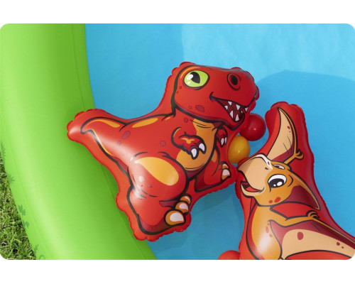 Надувний ігровий майданчик Світ динозаврів Bestway 53160 241x140x137 см