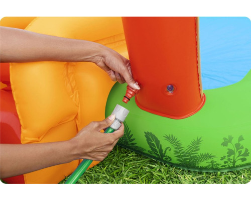 Надувний ігровий майданчик Світ динозаврів Bestway 53160 241x140x137 см