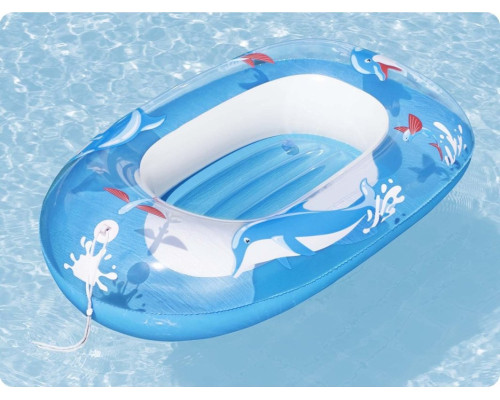 Пліт надувний для плавання Bestway 64037  Дельфін, 102 х 69 см