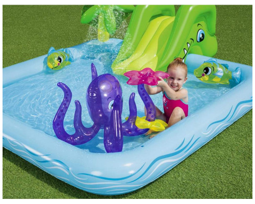 Надувний ігровий майданчик Акваріум Bestway 53052 239x206x86 см