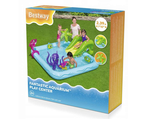 Надувний ігровий майданчик Акваріум Bestway 53052 239x206x86 см
