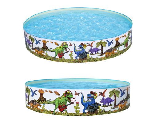 Басейн дитячий Динозаври Bestway 55022 183x38 см