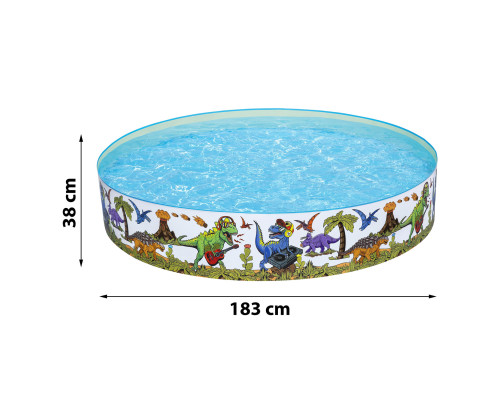 Басейн дитячий Динозаври Bestway 55022 183x38 см
