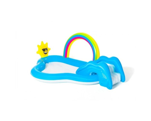 Надувний ігровий майданчик Rainbow N' Shine Bestway 53092 257x145x91 см