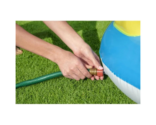 Надувний ігровий майданчик Rainbow N' Shine Bestway 53092 257x145x91 см