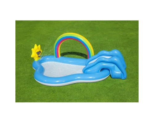 Надувний ігровий майданчик Rainbow N' Shine Bestway 53092 257x145x91 см