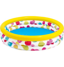 Басейн надувний дитячий Cool Dots Intex 58449 168х168х38 см