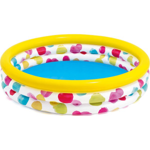 Басейн надувний дитячий Cool Dots Intex 58449 168х168х38 см