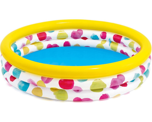Басейн надувний дитячий Cool Dots Intex 58449 168х168х38 см Басейн надувний дитячий Cool Dots Intex 58449 168х168х38 см