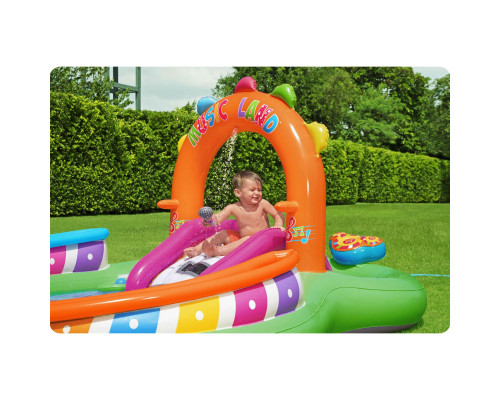Надувний ігровий майданчик Sing N splash Bestway 53117 295x190x137 см Надувний ігровий майданчик Sing N splash Bestway 53117 295x190x137 см