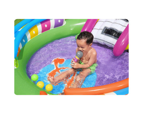 Надувний ігровий майданчик Sing N splash Bestway 53117 295x190x137 см Надувний ігровий майданчик Sing N splash Bestway 53117 295x190x137 см