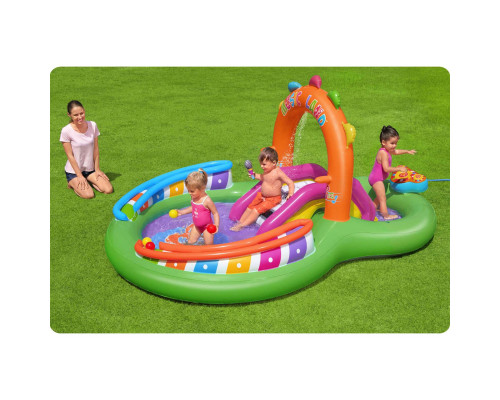 Надувний ігровий майданчик Sing N splash Bestway 53117 295x190x137 см Надувний ігровий майданчик Sing N splash Bestway 53117 295x190x137 см