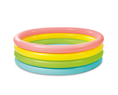 Басейн надувний дитячий Веселка Intex 56441 168х46 см