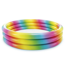 Басейн надувний дитячий Geometry Intex 58439 147x33 см