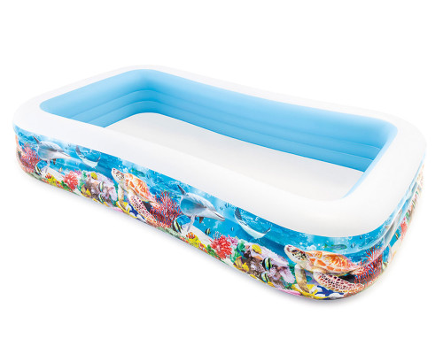 Басейн надувний дитячий Рибки Intex 58485 305x183x56 см