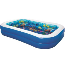 Басейн надувний дитячий 3D Undersea Play Adventure Pool Bestway 54177 262x175х51 см
