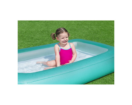 Басейн надувний дитячий Bestway 51115 165x104x25 см бірюзовий