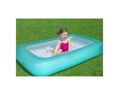 Басейн надувний дитячий Bestway 51115 165x104x25 см бірюзовий