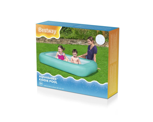 Басейн надувний дитячий Bestway 51115 165x104x25 см бірюзовий