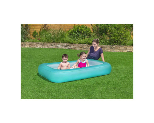 Басейн надувний дитячий Bestway 51115 165x104x25 см бірюзовий