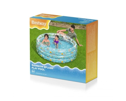 Басейн надувний дитячий Тропіки Bestway 51048 170х53 см