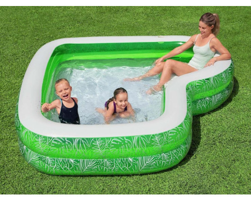 Басейн надувний дитячий Tropical Paradise Bestway 54336 231x51 см