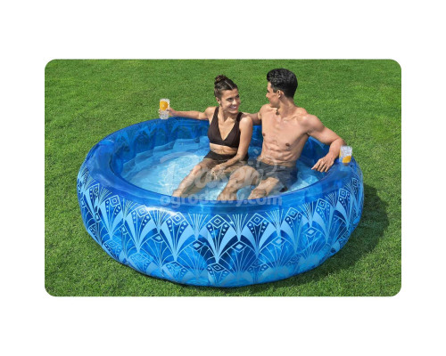 Басейн надувний Bestway 54479 BOHEMIAN BLUE 168 x 53 см Басейн надувний Bestway 54479 BOHEMIAN BLUE 168 x 53 см