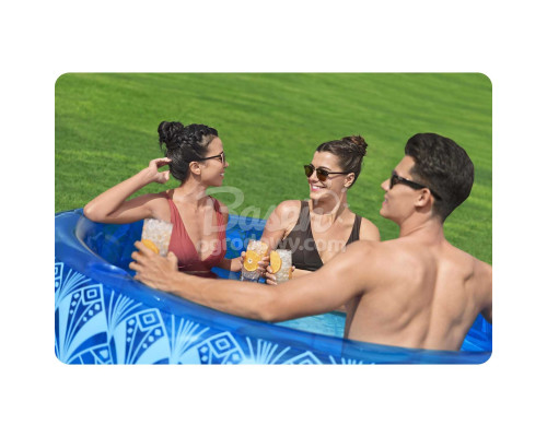 Басейн надувний Bestway 54479 BOHEMIAN BLUE 168 x 53 см Басейн надувний Bestway 54479 BOHEMIAN BLUE 168 x 53 см