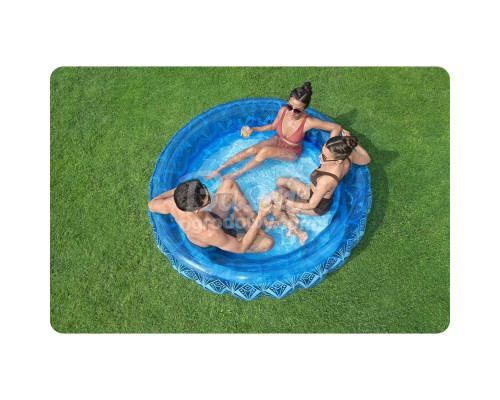 Басейн надувний Bestway 54479 BOHEMIAN BLUE 168 x 53 см Басейн надувний Bestway 54479 BOHEMIAN BLUE 168 x 53 см