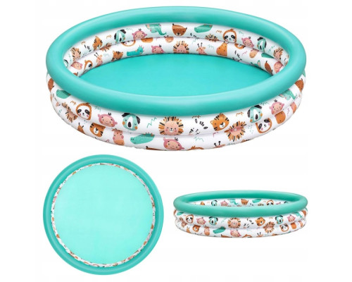Басейн надувний Bestway Звірятка з сафарі 51226 122 x 25 см