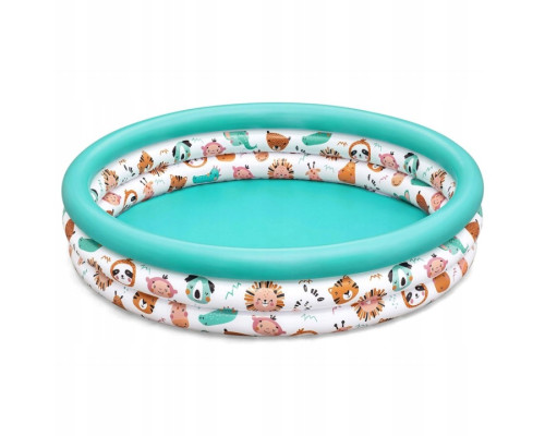 Басейн надувний Bestway Звірятка з сафарі 51226 122 x 25 см