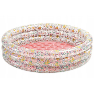 Басейн надувний INTEX 58427 «Квіточки» 86 х 25 см