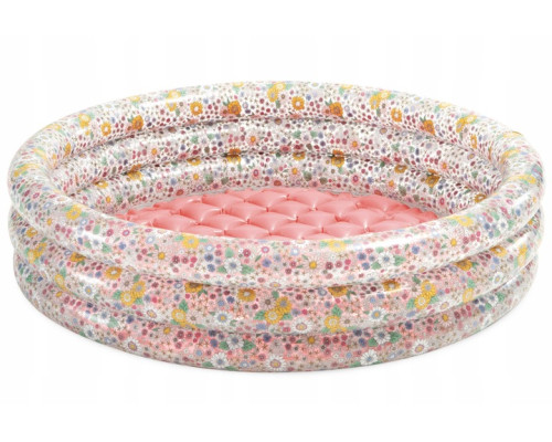 Басейн надувний INTEX 58427 «Квіточки» 86 х 25 см