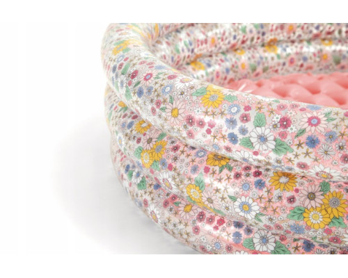 Басейн надувний INTEX 58427 «Квіточки» 86 х 25 см