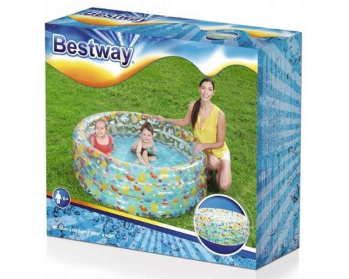 Басейн надувний дитячий Тропічні фрукти Bestway 51045 150x53 см Басейн надувний дитячий Тропічні фрукти Bestway 51045 150x53 см