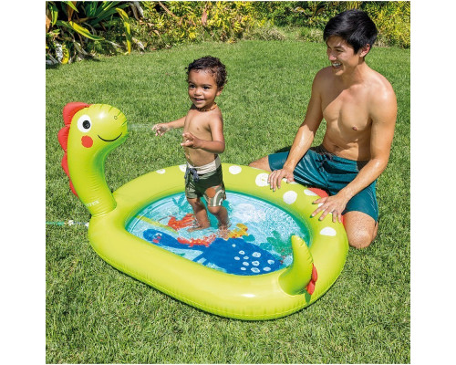 Басейн надувний дитячий Intex 58437 Динозавр 119x109x66 см