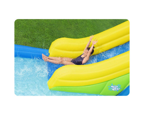 Надувний ігровий майданчик Mega Park Bestway 53478 435x286x267 см Надувний ігровий майданчик Mega Park Bestway 53478 435x286x267 см