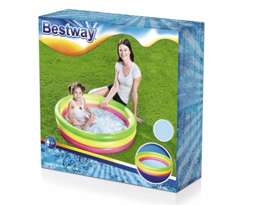 Басейн надувний дитячий Bestway 51104 102х25 см Басейн надувний дитячий Bestway 51104 102х25 см
