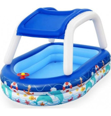 Басейн надувний дитячий SEA CAPTAIN Bestway 54370 213х155х132 см