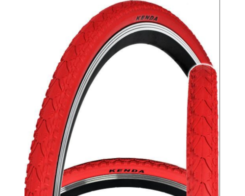 Шина 28 трекінгова /700 x 38C/ KENDA K-935 Khan, червона