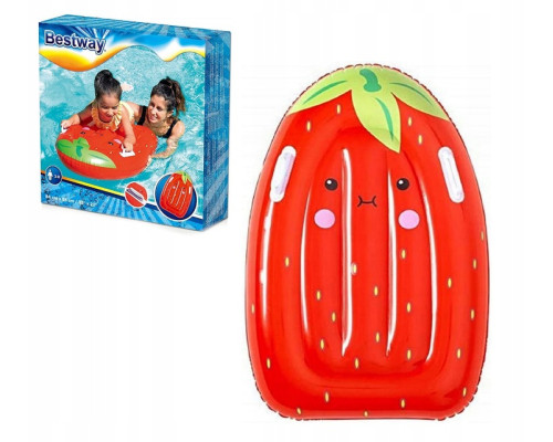 Дошка надувна для плавання Bestway 42049 Полуниця, 84 х 56 см