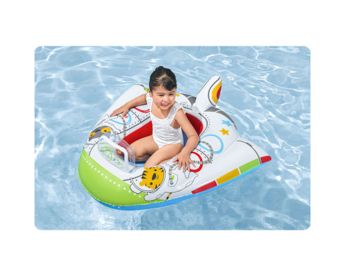 Надувний пліт Bestway 34178 Космічний корабель 104 х 99 см