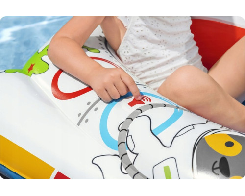 Надувний пліт Bestway 34178 Космічний корабель 104 х 99 см